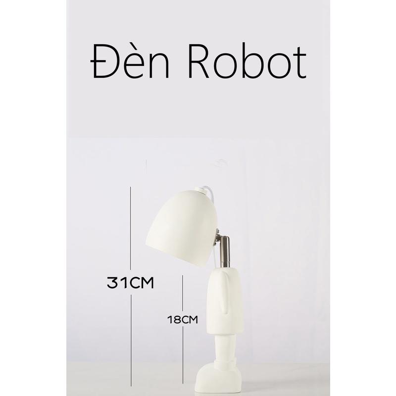 Đèn đốt nến thơm ROBOT - New 2022 - Chỉnh được độ sáng