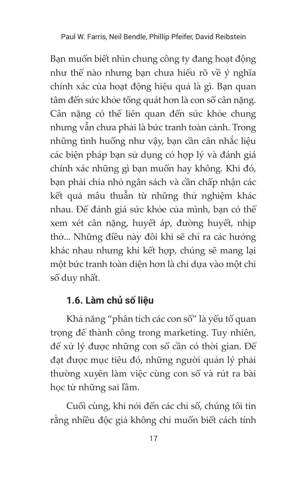 Sách - Marketing Metrics - Chỉ Số Đo Lường Trong Marketing