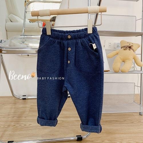Quần Dài Bé Trai Sành Điệu Chất Nỉ Siêu Mềm Hàng Thiết Kế Beemo Xịn Mịn