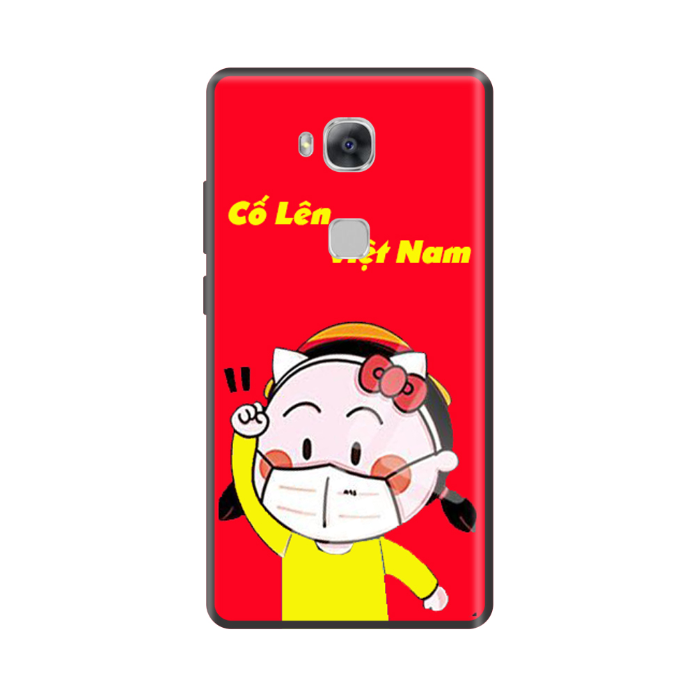Ốp lưng Viền Dẻo TPU cho điện thoại HUAWEI GR5 Cổ Vũ Cố Lên Việt Nam Mẫu 1
