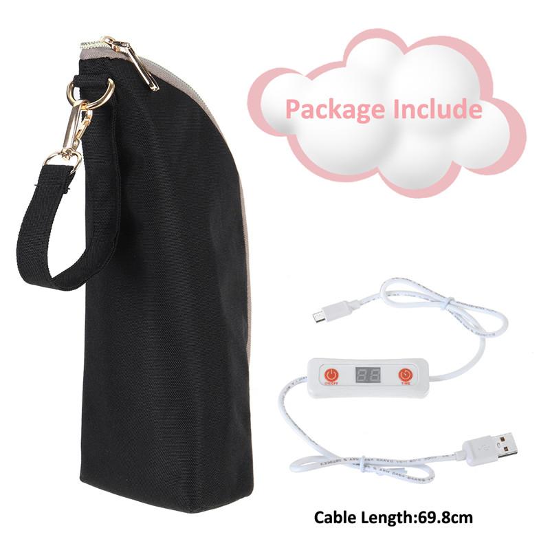 Cho Bé Mới Bình USB Nhiệt Độ Không Đổi Di Động Làm Nóng Sữa Túi Đồ Dùng Cho Bé Nhiệt Độ Không Đổi Túi Đựng Sữa
