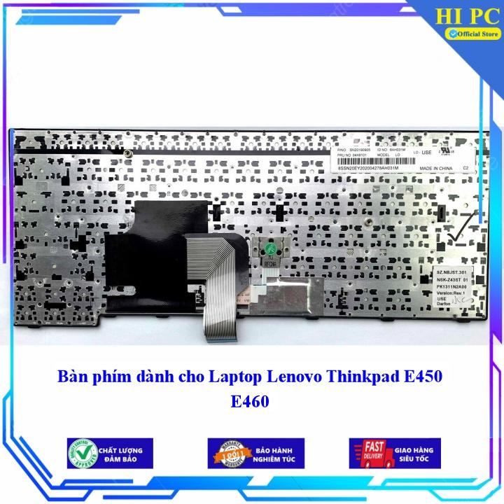 Bàn phím dành cho Laptop Lenovo Thinkpad E450 E460 - Phím Zin - Hàng Nhập Khẩu