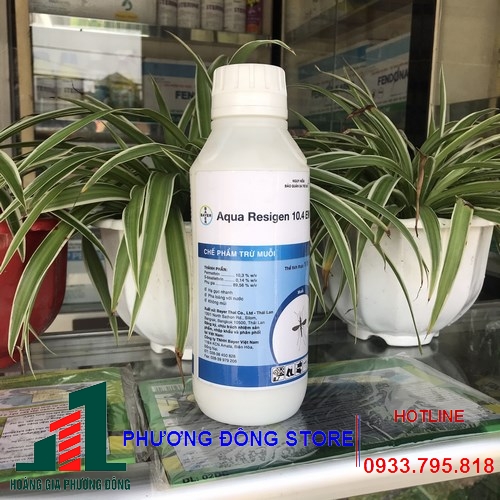 Thuốc diệt muỗi và côn trùng Aqua Resigen 10,4EW - Chai 1 lít