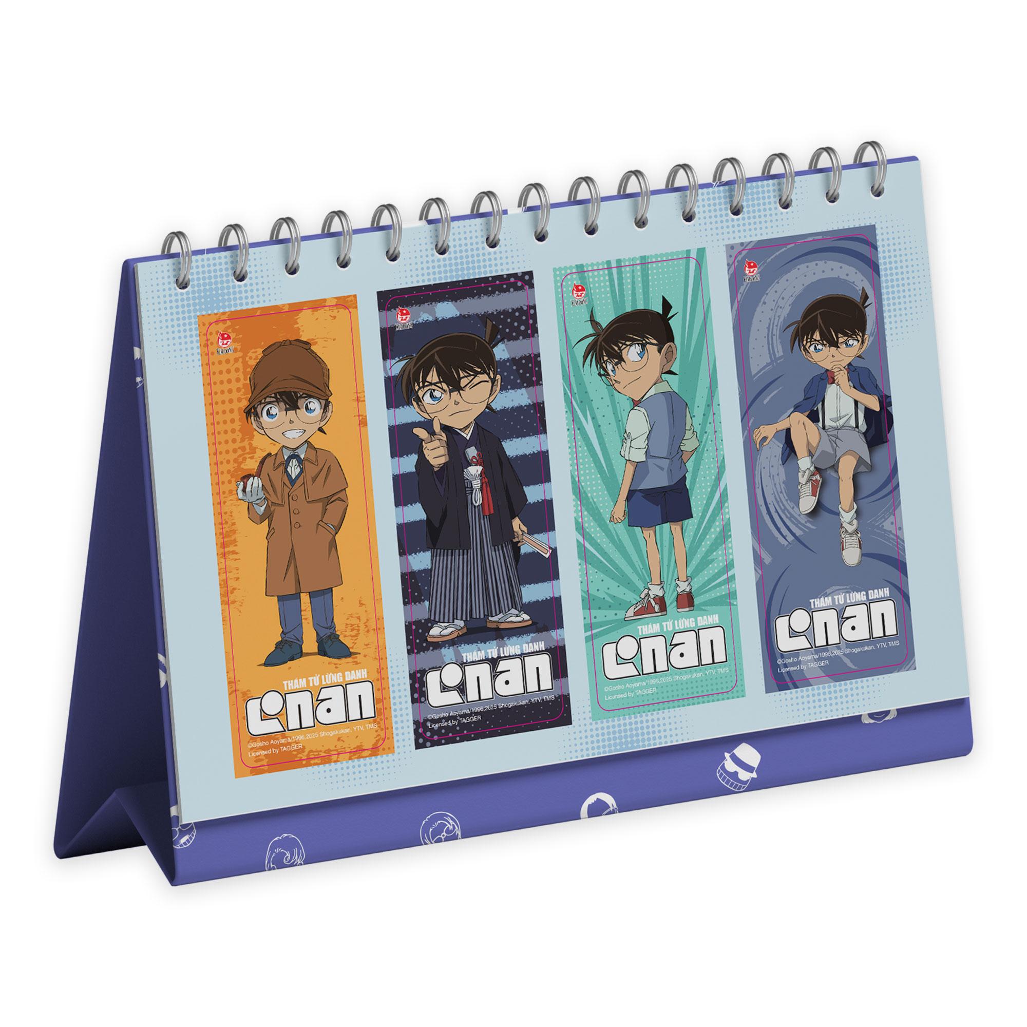 Lịch Để Bàn Thám Tử Lừng Danh Conan 2026