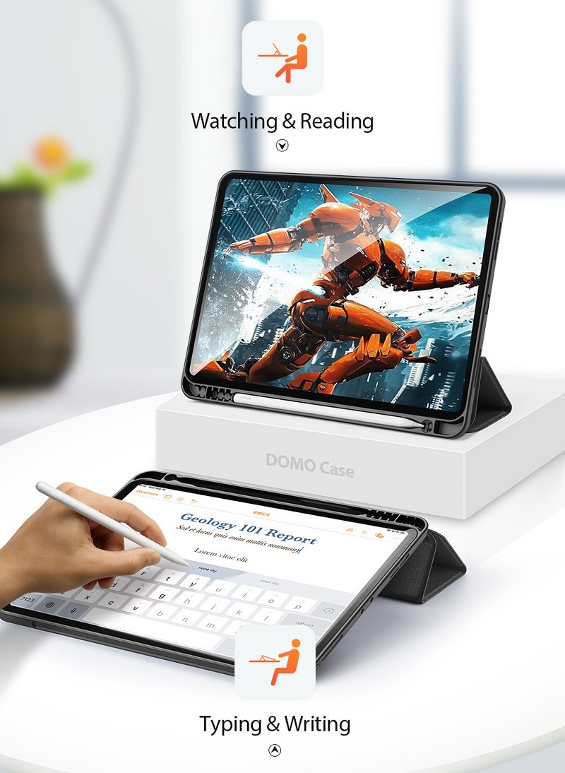 Bao da dành cho iPad Pro 11 inch 2021 Dux Ducis Domo - Hàng nhập khẩu