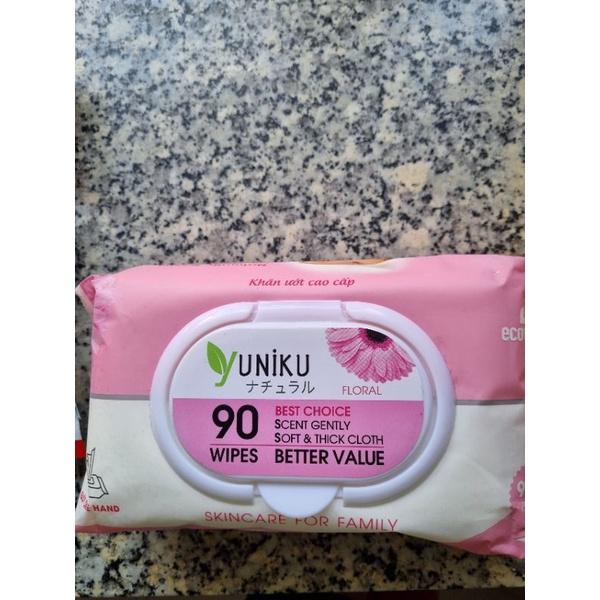 Combo 3 gói khăn ướt