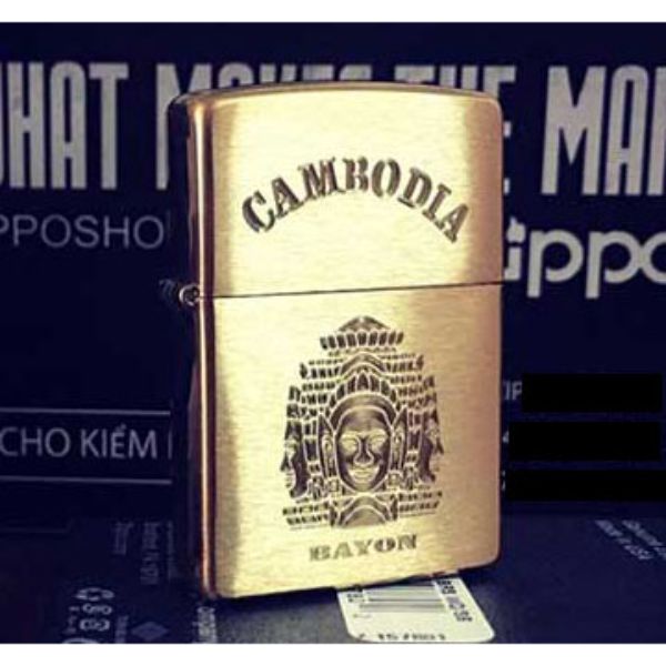 Bật Lửa ZIPPO KHẮC CAMBODIA 29 – ZIPPO 204B.CAM29