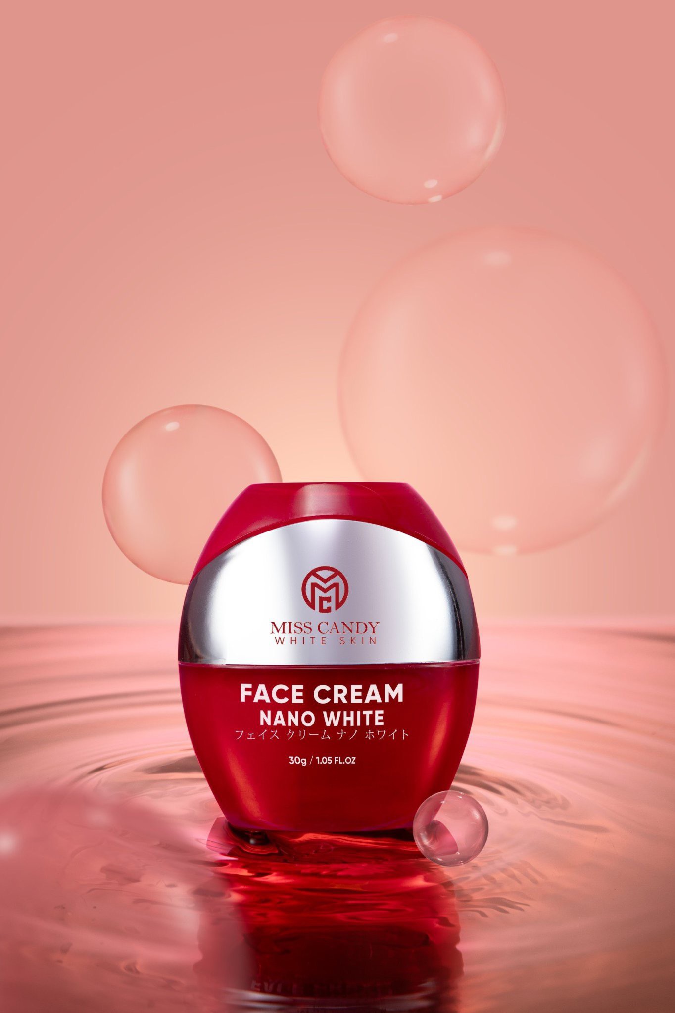 Kem Dưỡng Trắng Da Mờ Thâm, Sạm, Nám Face Nano Miss Candy 30g, Giúp Tái Sinh Làn Da, Ngăn Ngừa Hình Thành sắc Tố Melanin, Phục Hồi Da Hư Tổn - PHỤNG BEAUTY