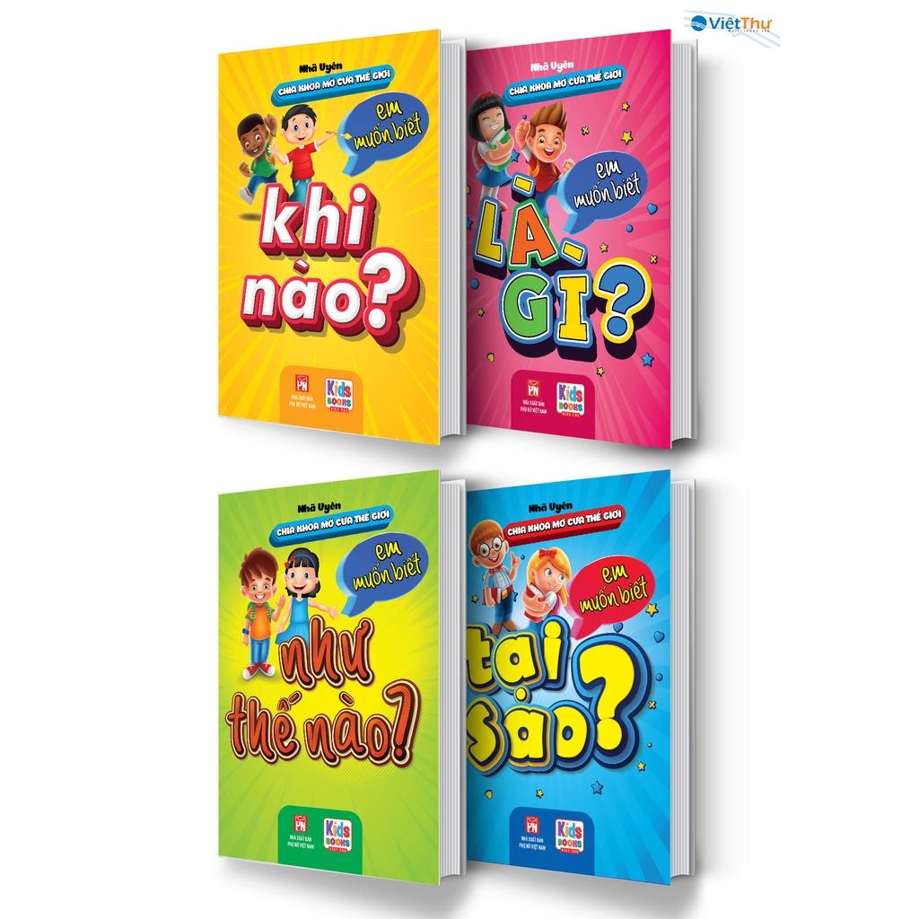 Sách - Combo Trọn Bộ Box Set 4 Quyển Chìa Khóa Mở Cửa Thế Giới - Nhã Uyên