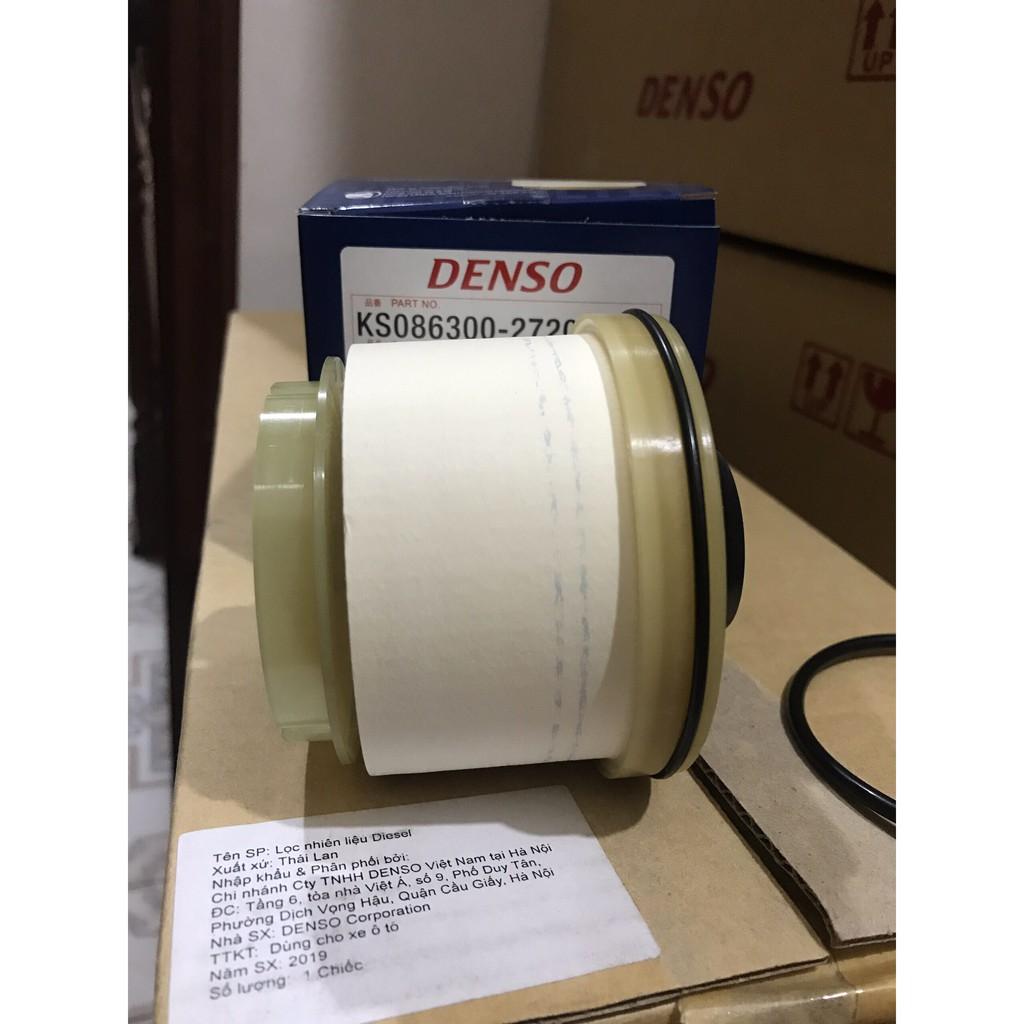 Lọc nhiên liệu Diesel cho xe Innova 2004-2016, Fortuner 2005-2016, Hilux 2004-2016, Hiace 2004-2017...
