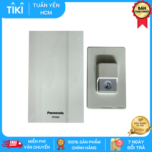 Bộ Chuông cửa Panasonic - Chuông báo điện EBG888 + Nút ấn