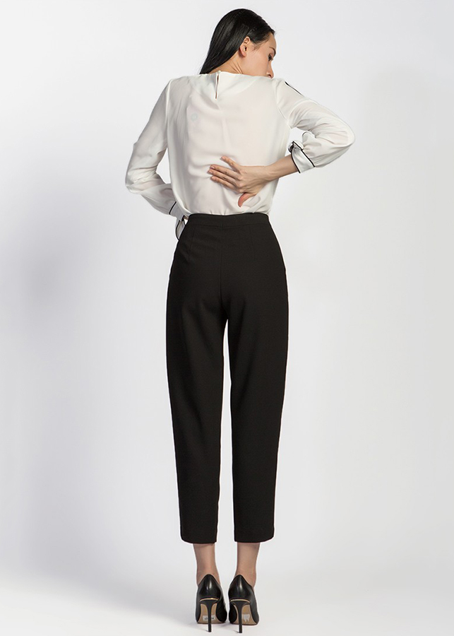 Quần Baggy Lật Li De Leah - Đen