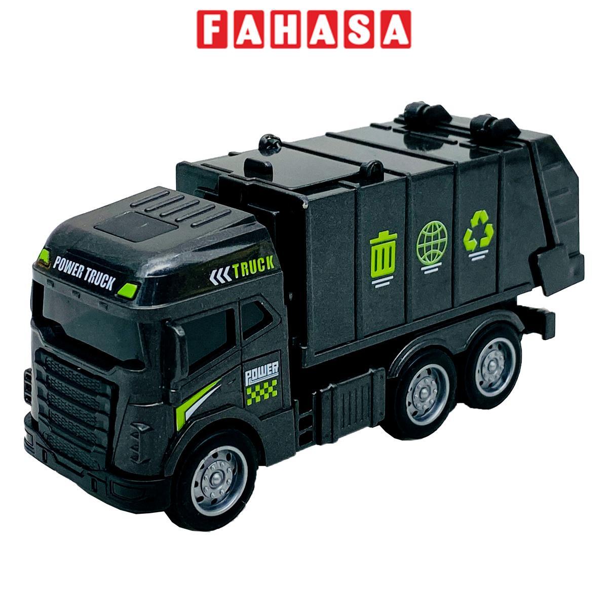 Đồ Chơi Mô Hình Xe Chở Rác Chạy Trớn - Kingdom Toys 7621 (850-4) - Mẫu 4