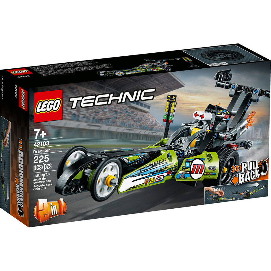 Đồ chơi lắp ghép Lego Technic 42103 - Xe Đua Đường Thẳng