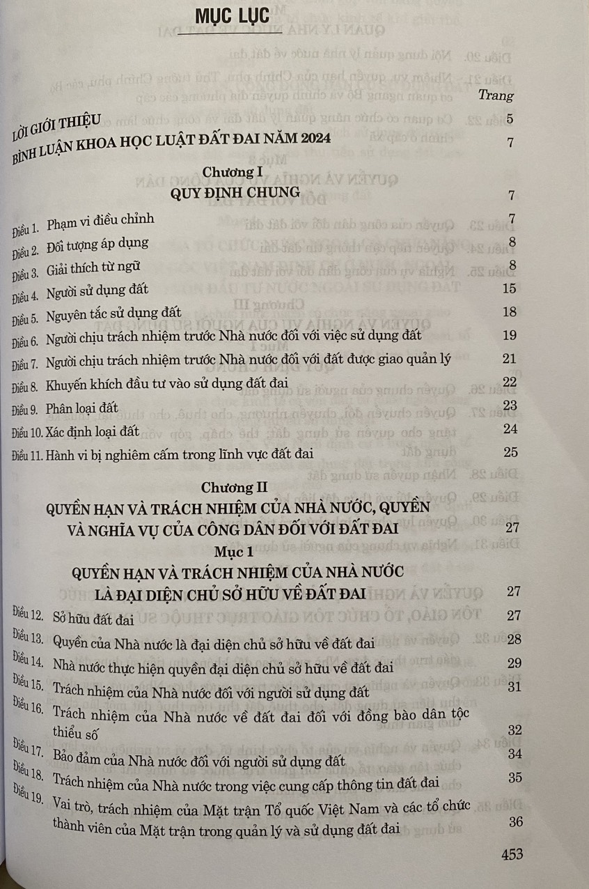 Bình Luận Khoa Học Luật Đất Đai Năm 2024
