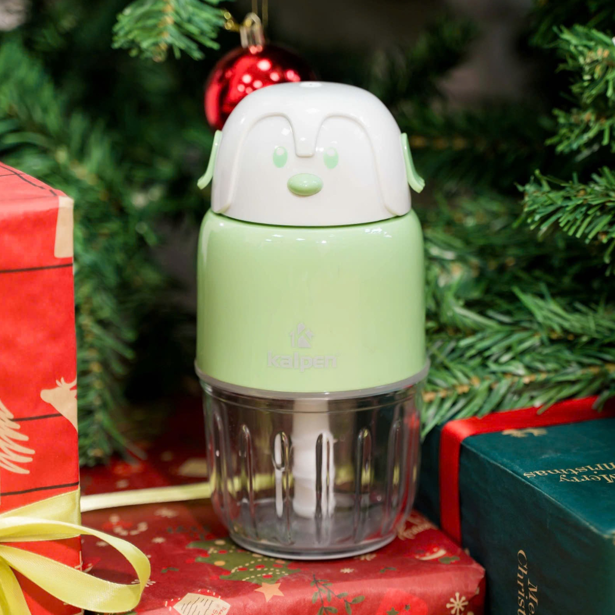 Máy xay thịt đa năng cối thuỷ tinh Kalpen OL2 dung tích 300ml, công suất 350W, bảo hành 2 năm - Hàng chính hãng