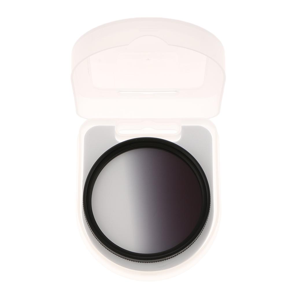 52/55/58/62/72mm Optical Resin Gradual Lens Filter For Sony Pentax Olympus