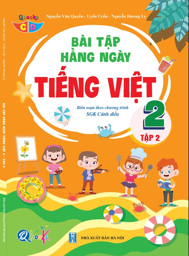 Combo Bài Tập Hằng Ngày Toán và Tiếng Việt Lớp 2 - kì 2 - Cánh diều (2 quyển)