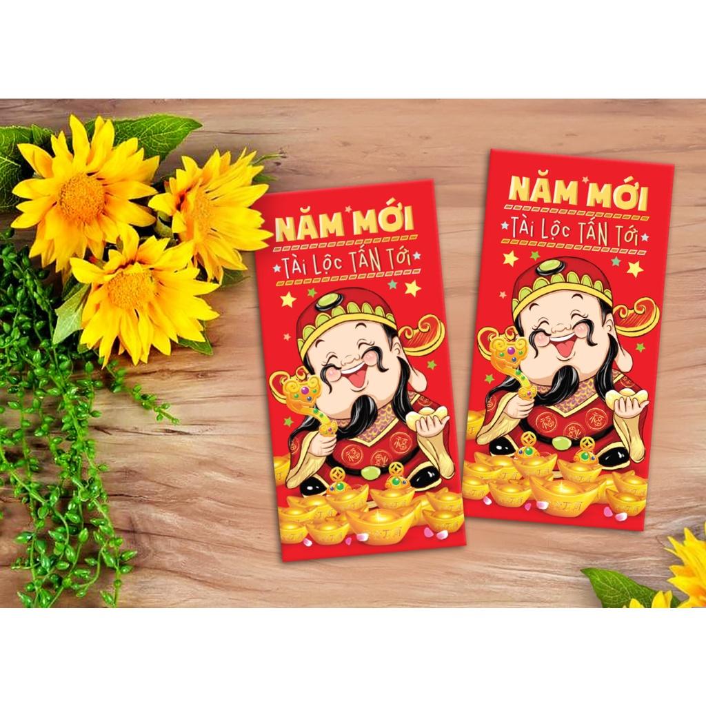 Set sỉ 400 bao lì xì tết giấy C150 sang trọng