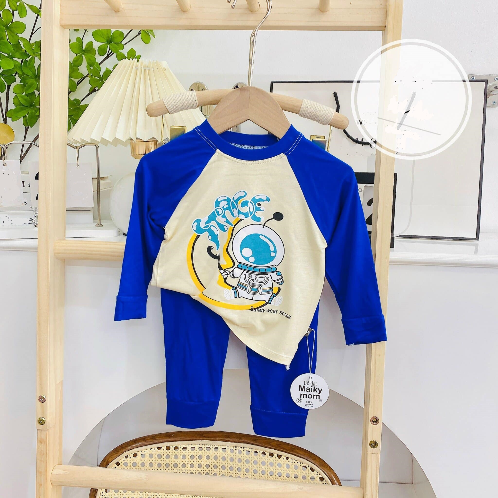 Set bộ thun lạnh dài tay chất đẹp cho bé