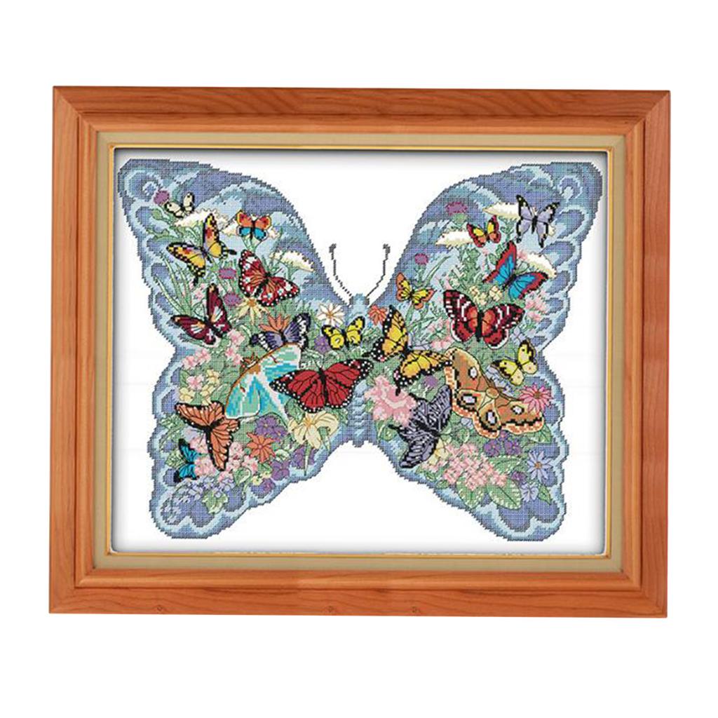 Cross Stitch Kit Embroidery Design Embroidery Pattern Preprinted Embroidery, Incl. English Manual For Children \u0026 Adults