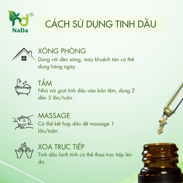 Tinh dầu ngọc lan tây nguyên chất Nada