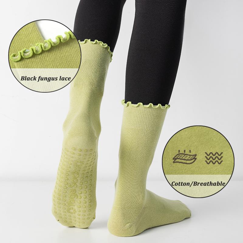 2023 Phụ nữ mới không trượt tất Color: Purple Size: EUR 35-40 US 4.5-8.5