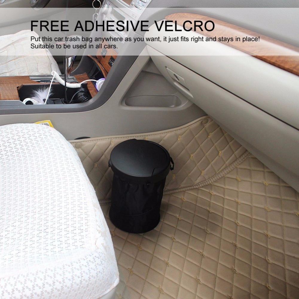 Mini Auto Hộp Đựng Rác Mini Cho Xe Hơi