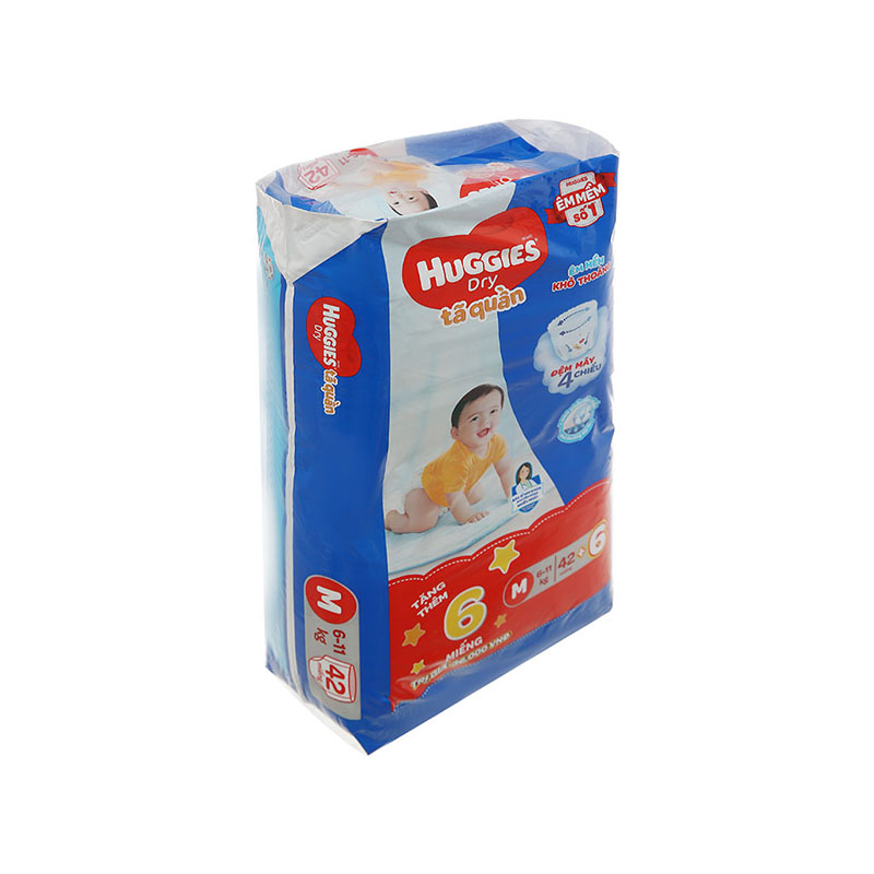 Tã quần Huggies size M 42 miếng (cho bé 6 - 11kg)