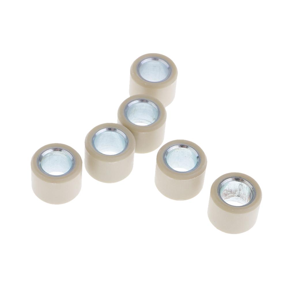 2X Performance Set Variator Roller Weights 6.5g 16x13mm GY6 50cc 80cc Scooter