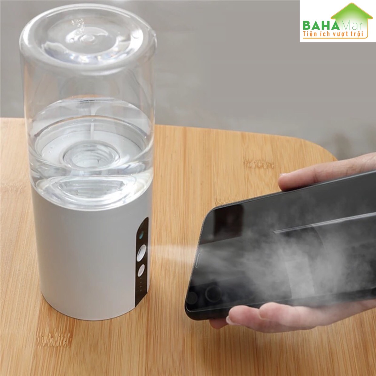 MÁY PHUN TIỆT TRÙNG CẢM ỨNG HỒNG NGOẠI TỰ ĐỘNG PHUN SƯƠNG RỬA TAY KHỬ KHUẨN "BAHAMAR" giúp rửa tay sát khuẩn nhanh và tiện hơn rất nhiều