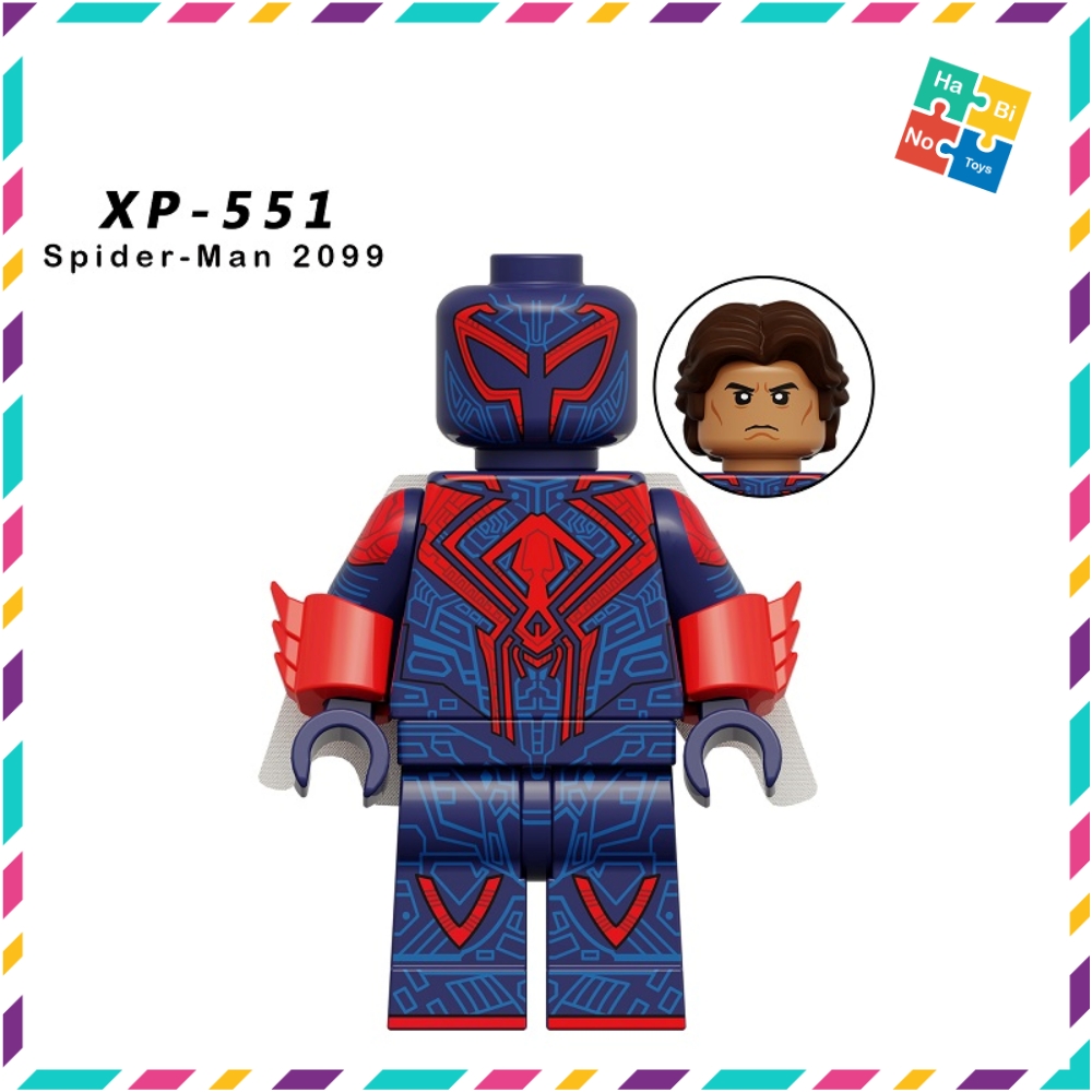 Đồ Chơi Lắp Ráp Minifigures Spider Man Người Nhện Đa Vũ Trụ Mẫu Mới Marvel KT1072