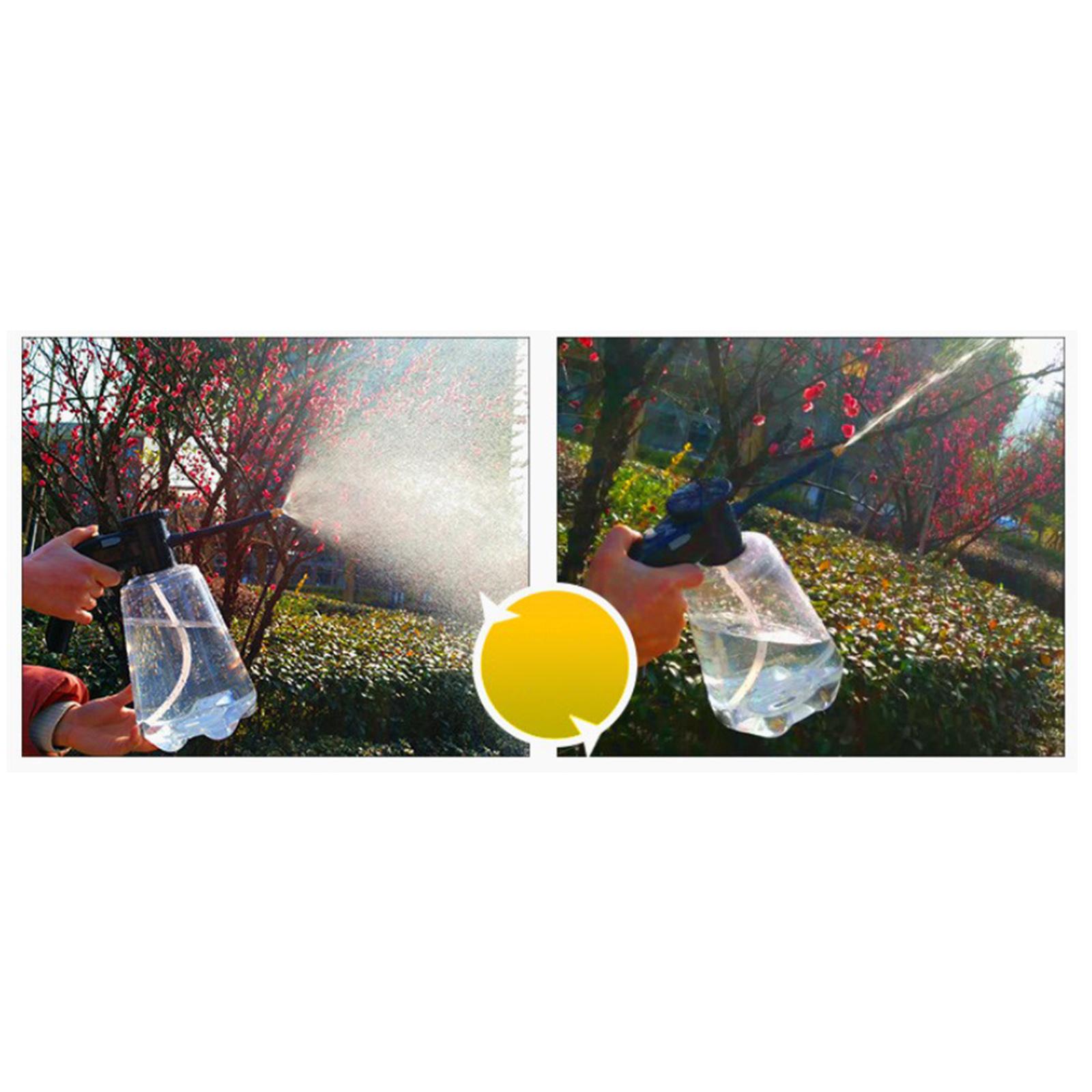 Handheld Electric Garden Sprayer Pump Water Spray Bottle for Yard Lawn 2.5L