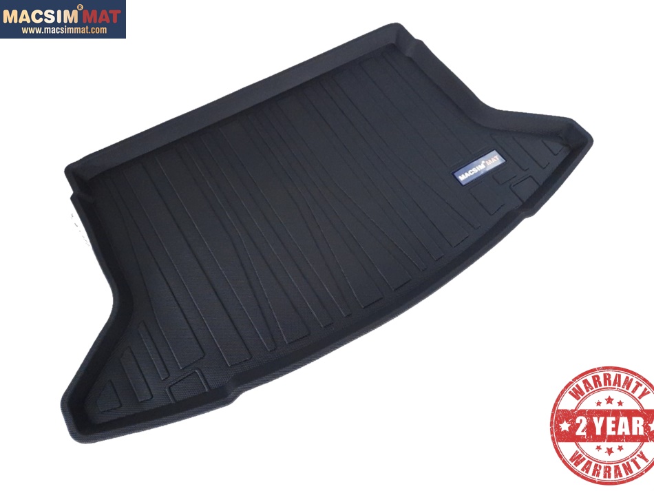 Thảm lót cốp xe ô tô Hyundai I30 2018-đến nay nhãn hiệu Macsim chất liệu TPV cao cấp màu đen