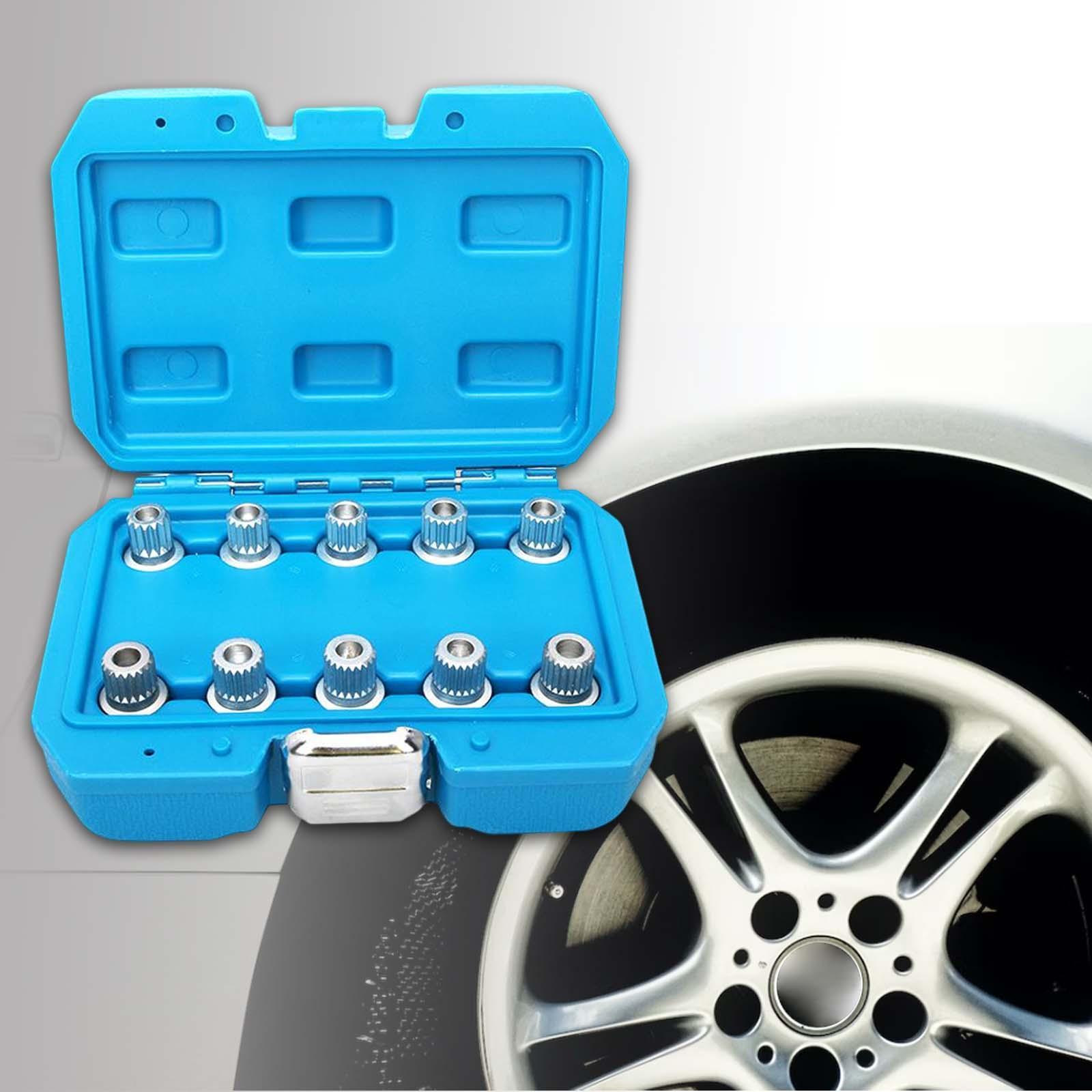 10 Pieces Car Anti- Screw Removal Socket for  Modification