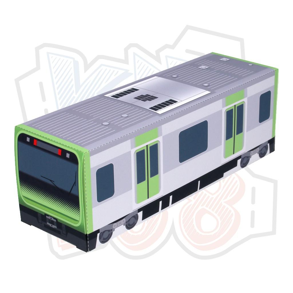 Mô hình giấy Xe tàu điện ngầm Nhật Bản Yamanote Line - E235