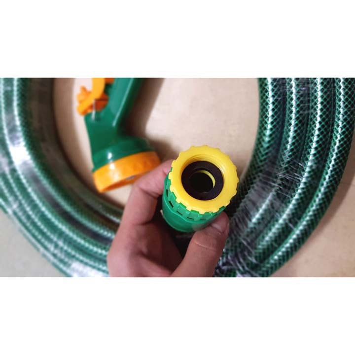 Bộ vòi tưới cây và rửa xe đa năng 15m