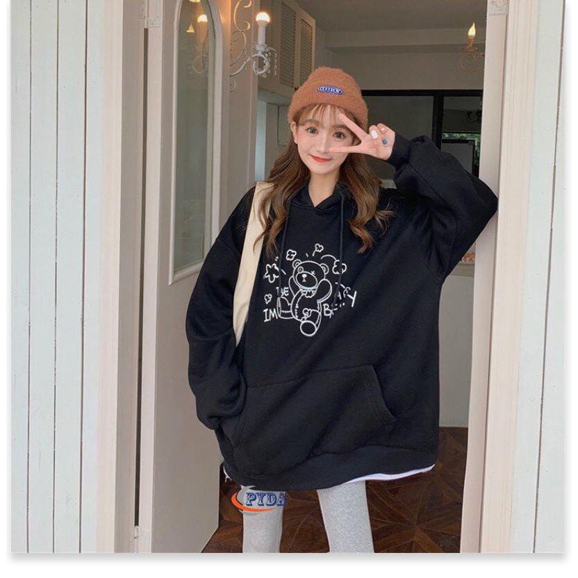 ÁO KHOÁC HOODIES NỮ FROM RỘNG,NHIỀU MÀU SẮC XINH XẮN LANA FASHION