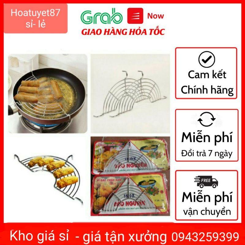 Vỉ Gác Chảo Chiên Đồ Ăn Bằng Inox Thông Minh Tabi Home