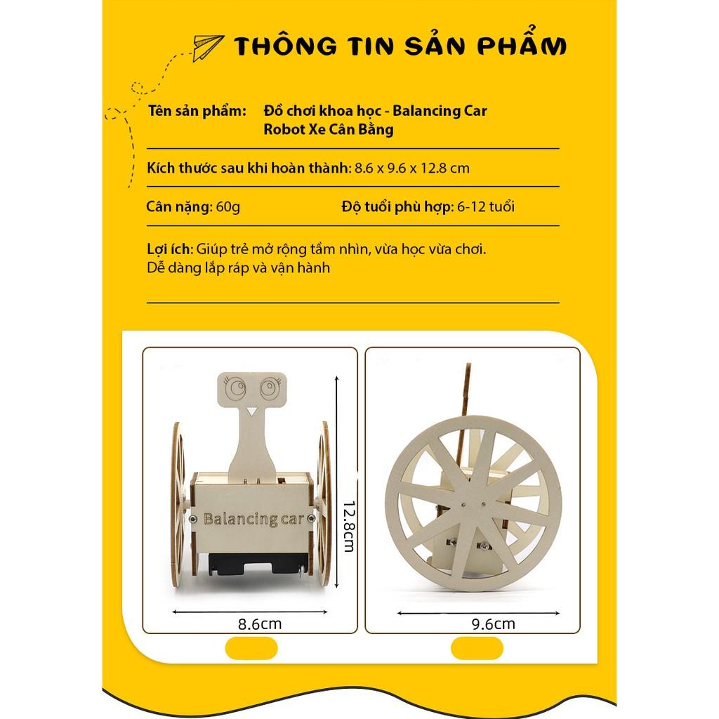 Đồ chơi khoa học Stem Toys - Balancing Car Xe cân bằng