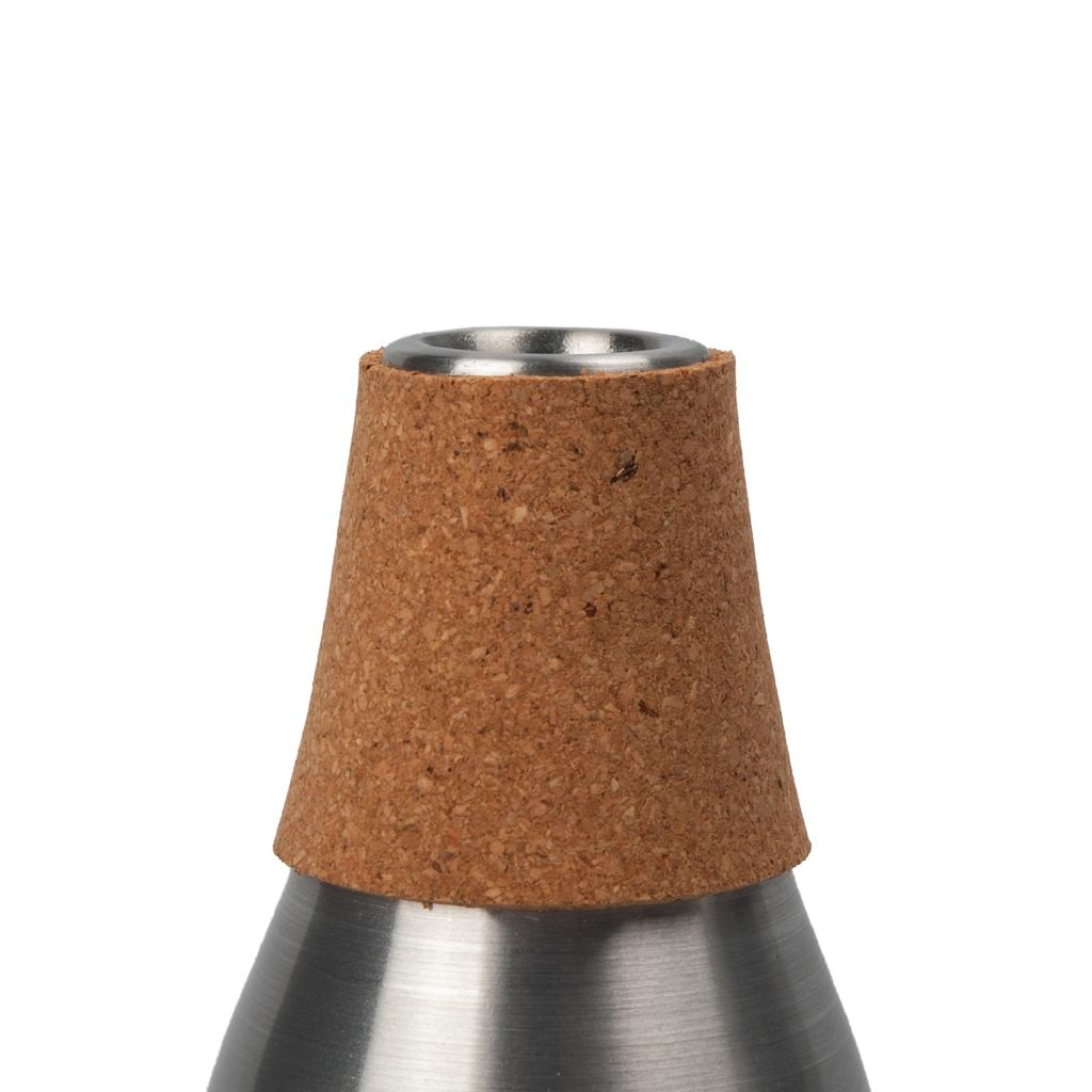Silver Metal Trumpet Mute Silencer for Trumpeters Beginners Practice