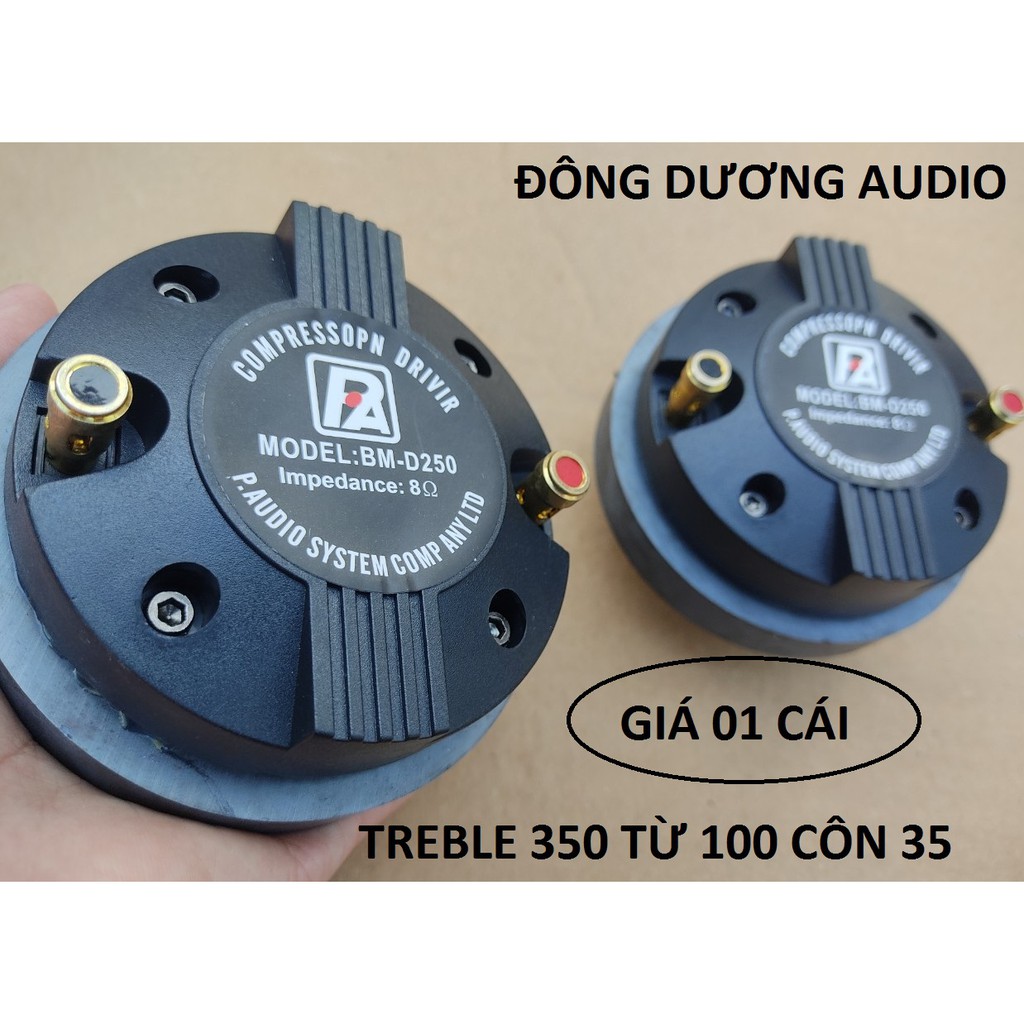 1 CỦ TRÉP KÈN PAUDIO 350 - LOA TREBLE RỜI - CỦ KÈN SÂN KHẤU