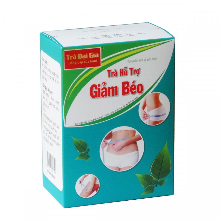 Trà Giảm Béo (trà giảm cân) hộp 40 túi - Trà Đại Gia