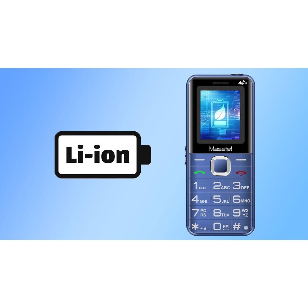 Điện Thoại Masstel Izi 20 4G - Loa To, Pin Trâu, 2 Sim 2 Sóng, Hỗ Trợ 4G VoLTE, Đèn Pin Sáng, Giá Rẻ - Hàng Chính Hãng