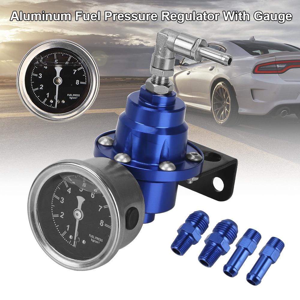 Bộ điều chỉnh áp suất nhiên liệu kèm đồng hồ đo thông dụng cho xe hơi