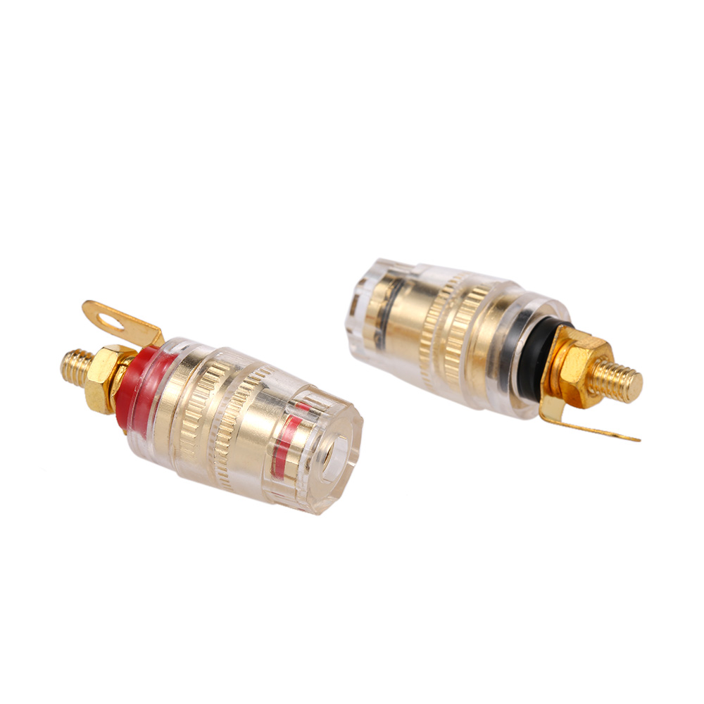 Đầu Nối Loa Bộ Khuếch Đại Đầu Cắm Chuối 4mm Màu Đen & Đỏ - Nhiều Màu
