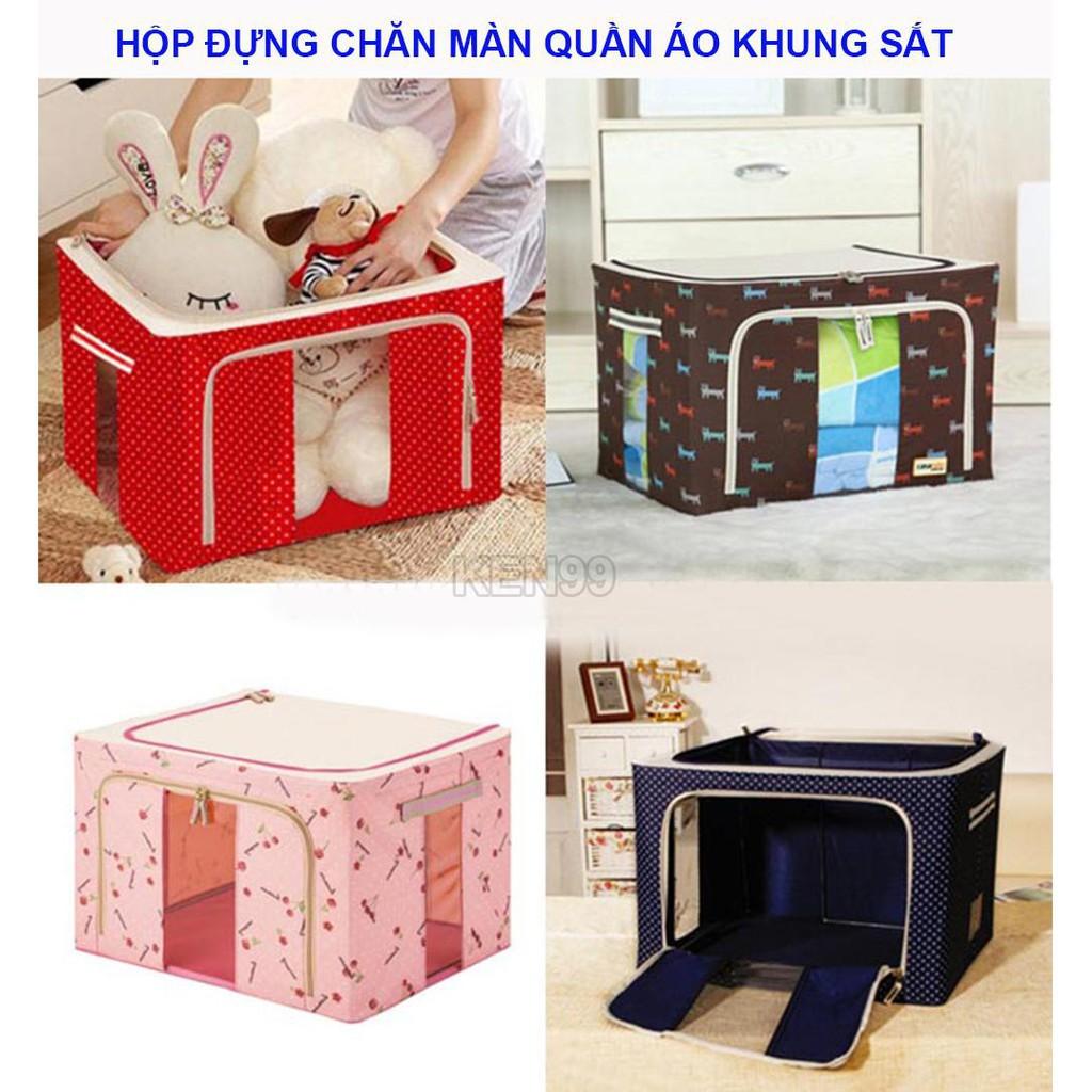 Túi đựng chăn khung sắt chắc chắn