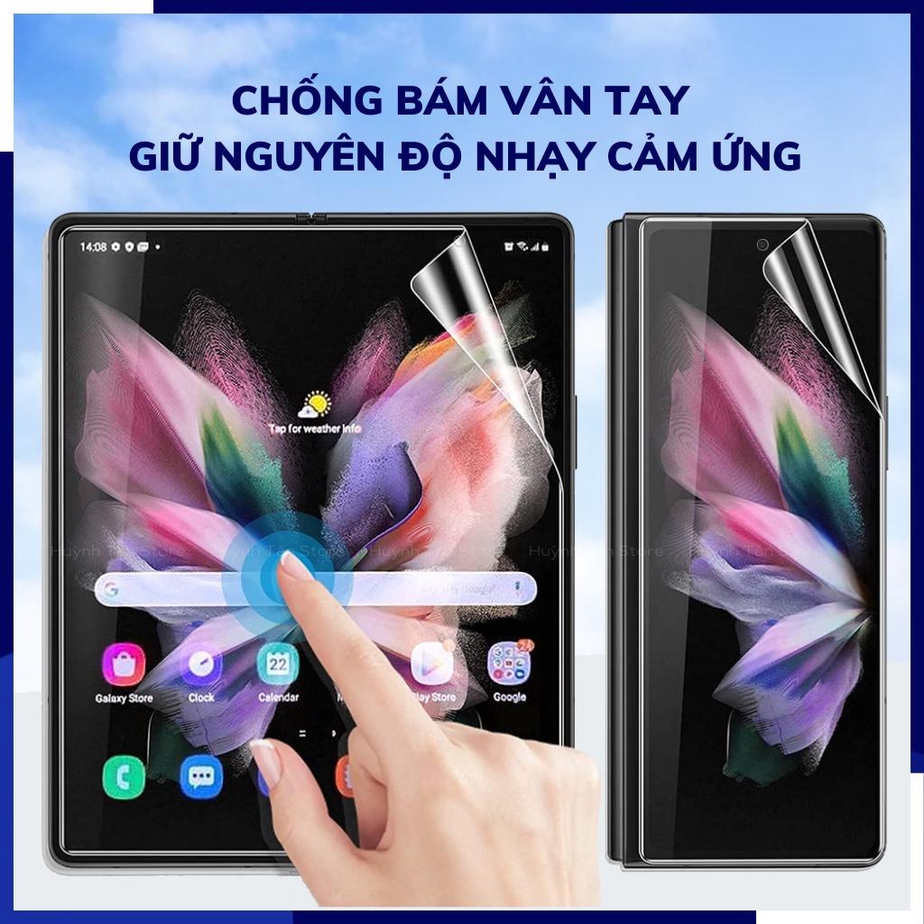 dán màn hình z fold 4 fold 3 fold 2 flip 4 flip 3 dẻo trong suốt 3 lớp dễ dán phụ kiện điện thoại huỳnh tân store