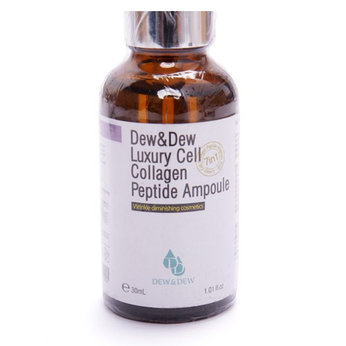 Tinh Chất Serum Làm Trắng, Trẻ Hóa Da Dew&Dew Luxury Cell Collagen Peptide 30ml Ampoule