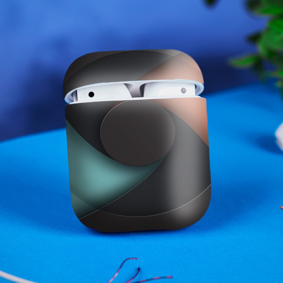 Miếng dán skin chống bẩn cho tai nghe AirPods in hình Họa tiết - HTx009 (bản không dây 1 và 2)